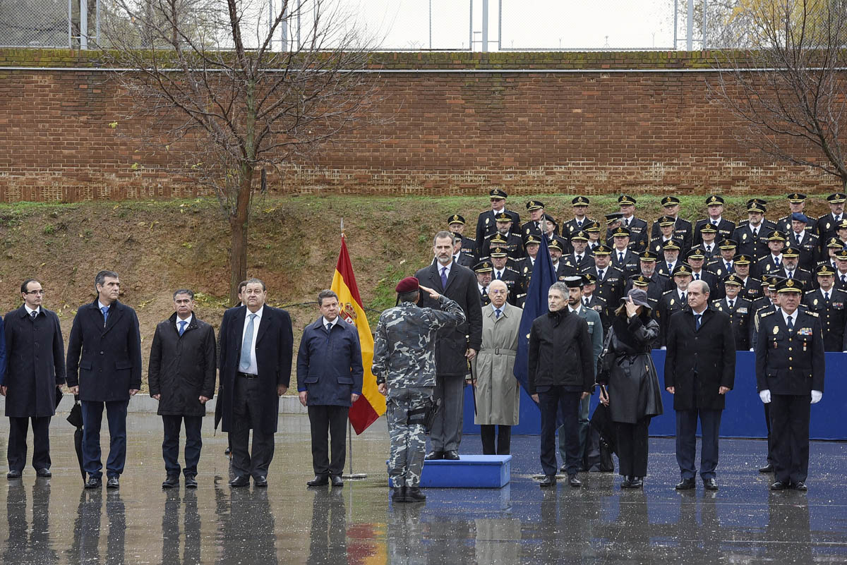 El rey Felipe VI durante el 40 aniversario del GEO.