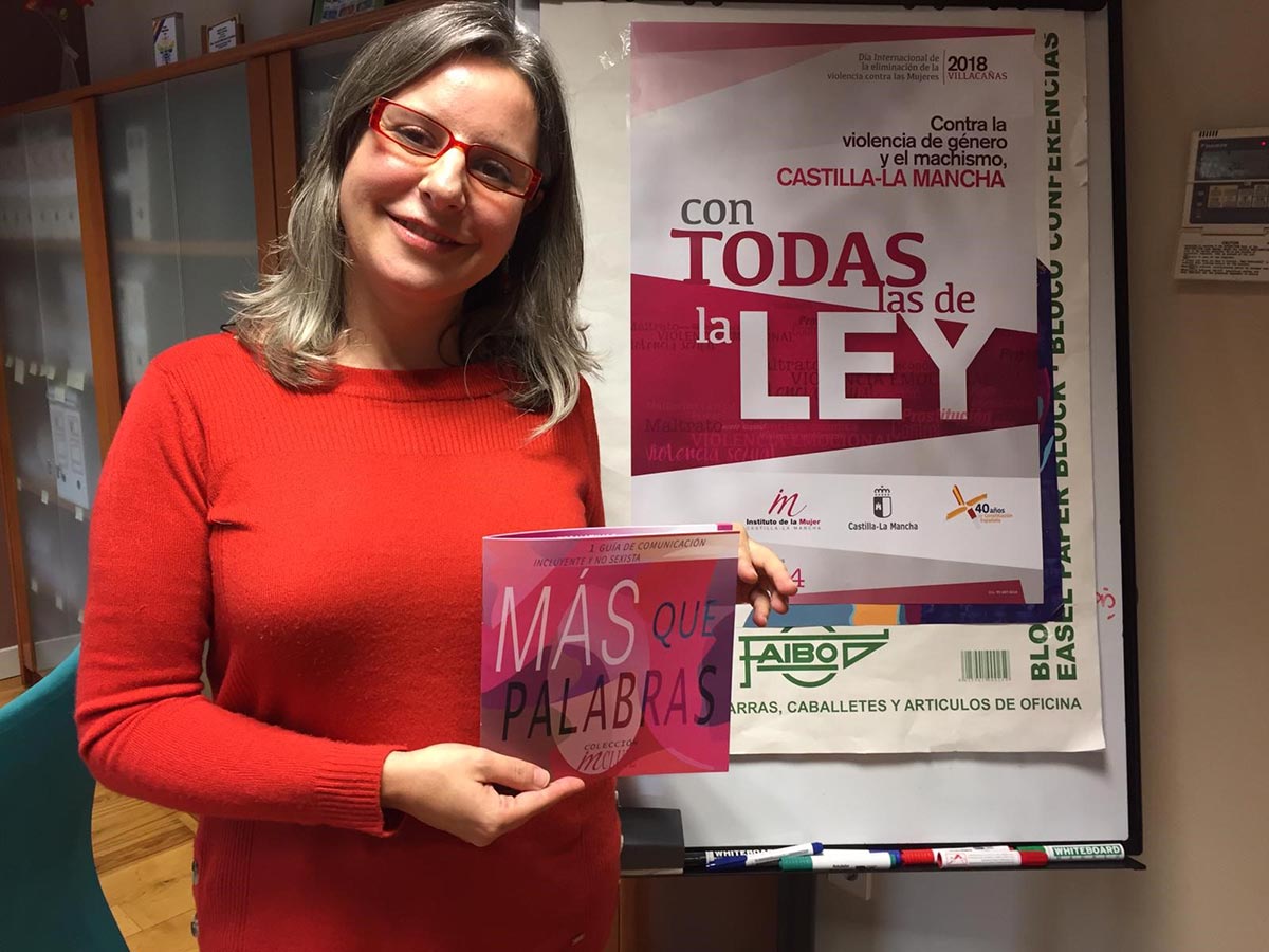 Presentada la guía "Más que palabras", del Instituto de la Mujer de Castilla-La Mancha