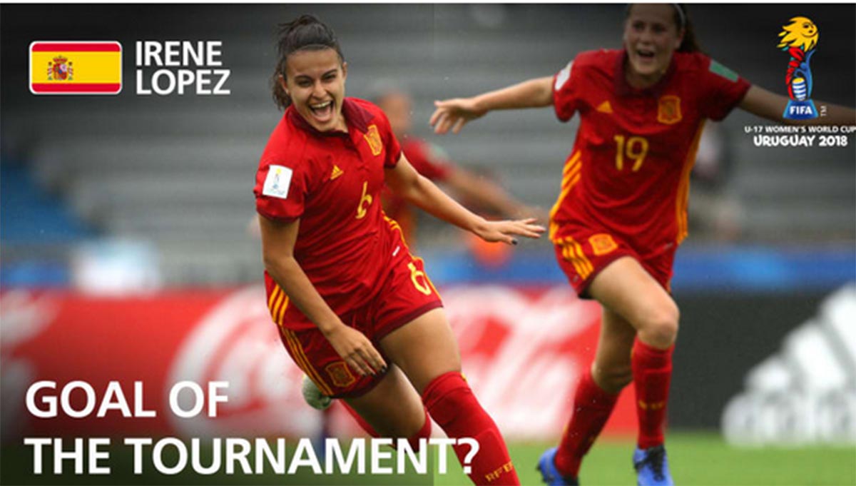 Irene López ya es toda una realidad del fútbol femenino español e internacional