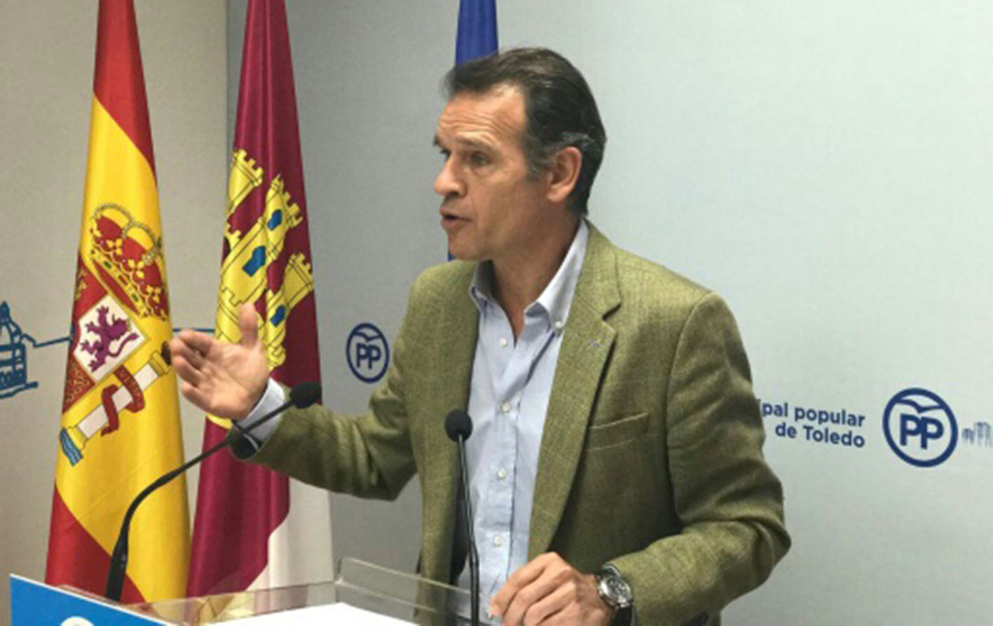 López Gamarra ha hecho balance sobre el trabajo de Tolón y su Gobierno municipal