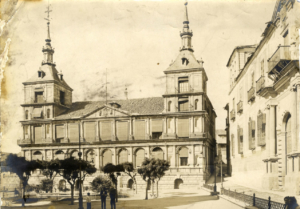 Plaza del Ayuntamiento de Toledo hace más de un siglo