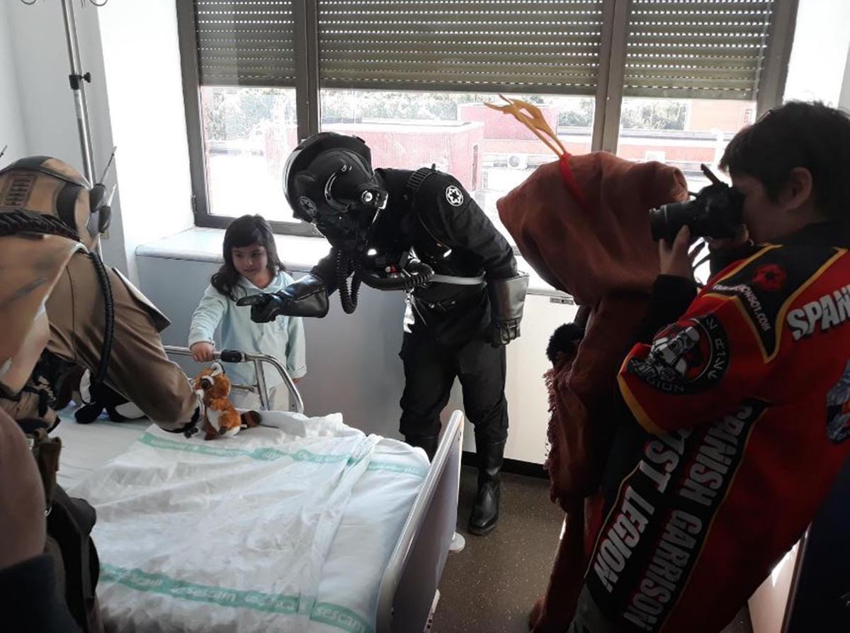 "Star Wars" en el Hospital de Guadalajara