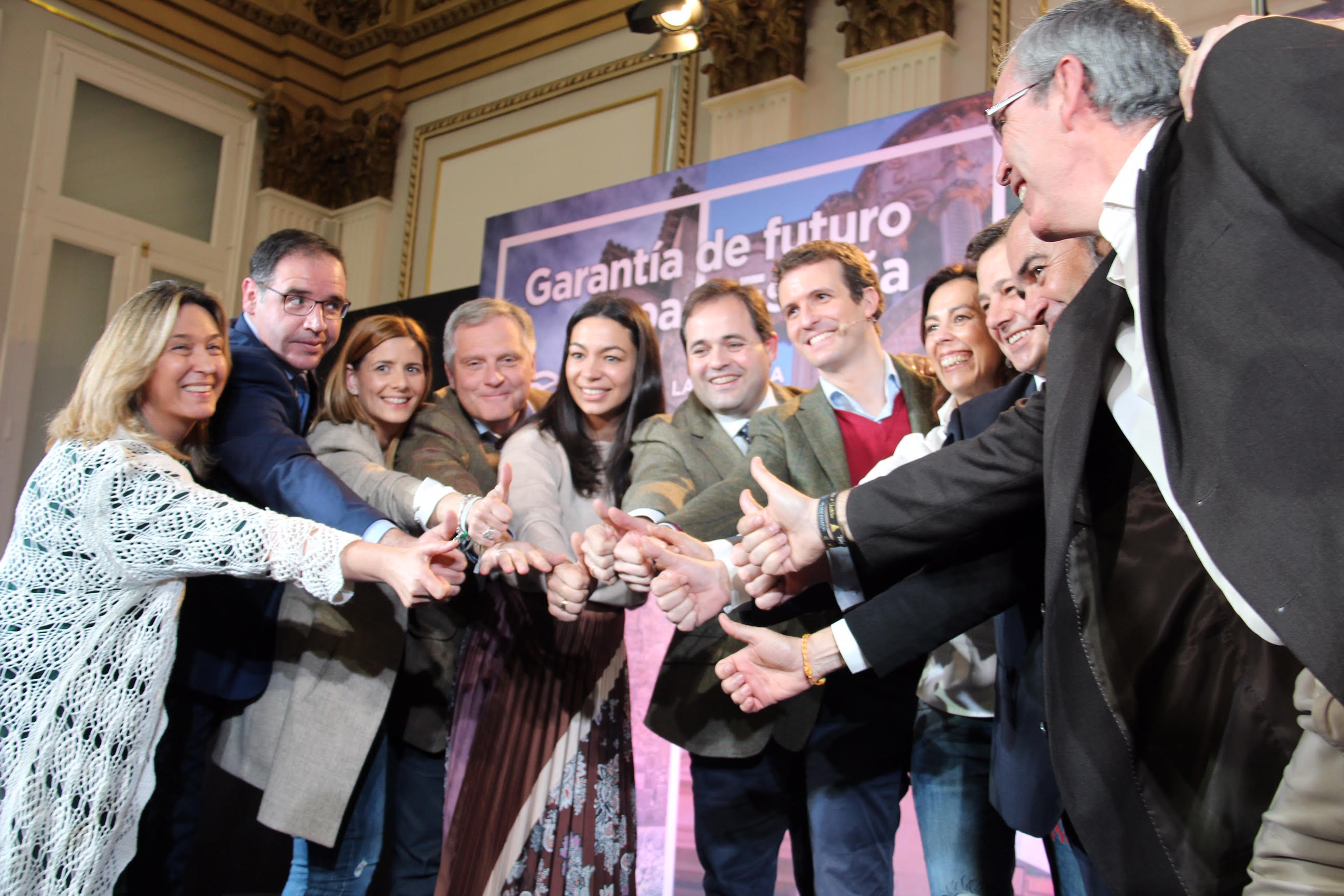 Paco Núñez presentó a los cinco candidatos a las capitales