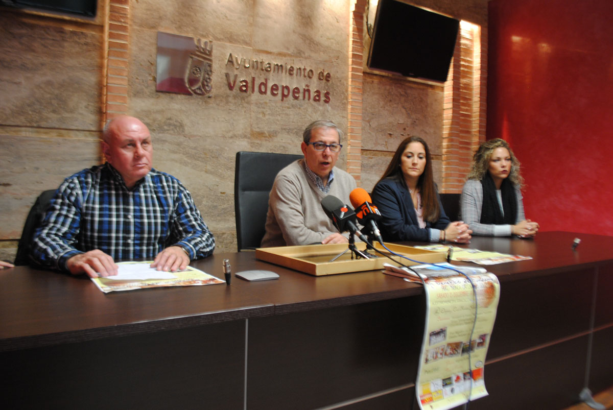 Presentación del XXII Festival de Villancicos de Valdepeñas.