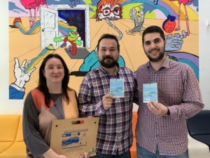 Juan Ramón Amores, en la final de "Participa, Debate, Cambia"