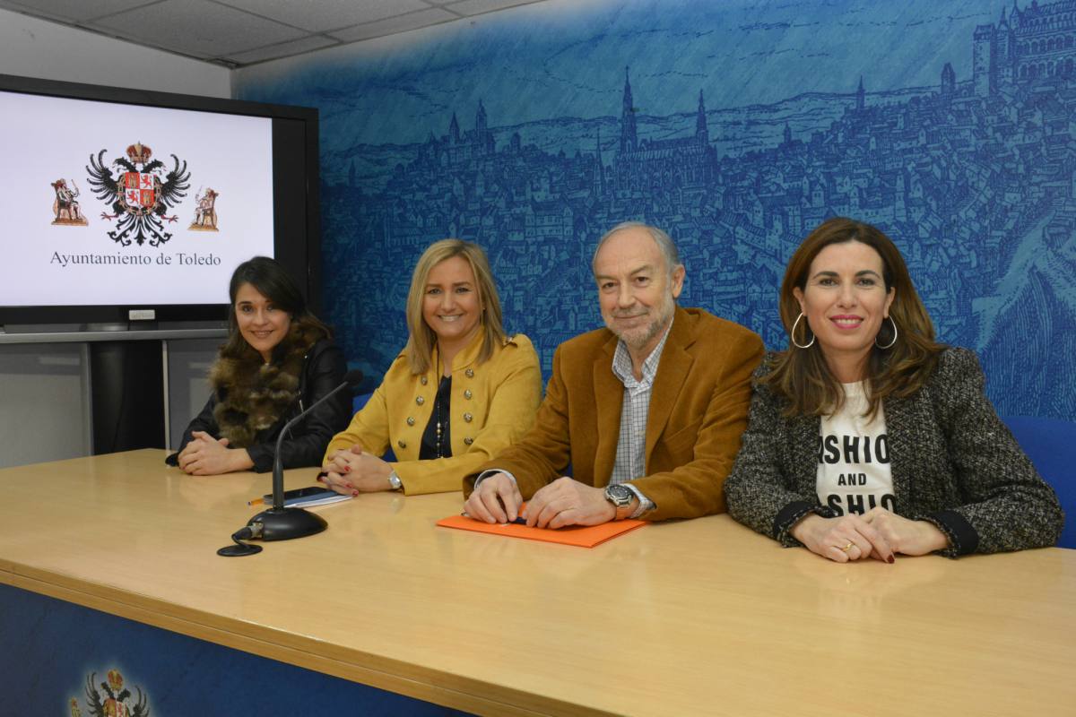 Presentación del desfile benéfico a favor de Down Toledo.