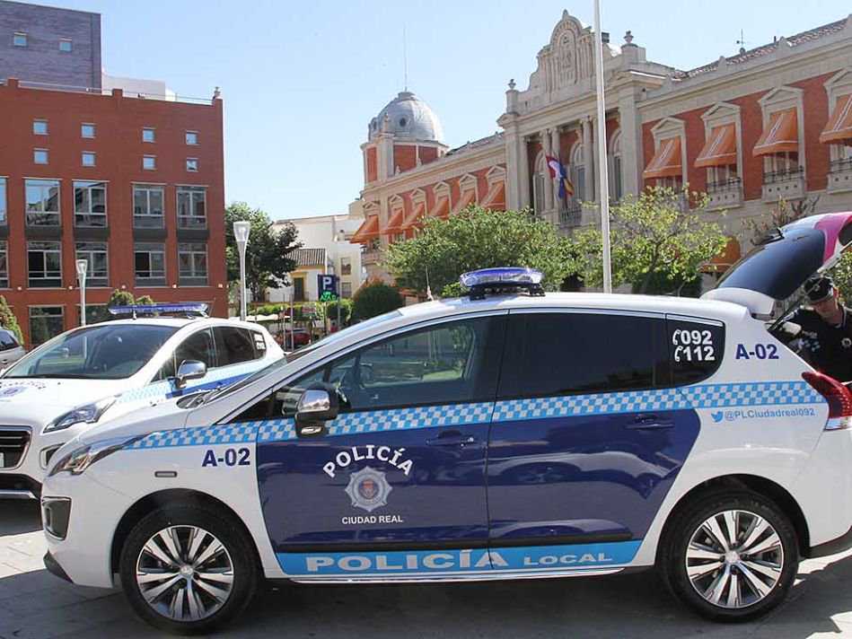 Imagen de un vehículo de la Policía Local de Ciudad Real.