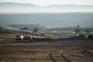 Las máquinas ya trabajan en el Puy du Fou Toledo.