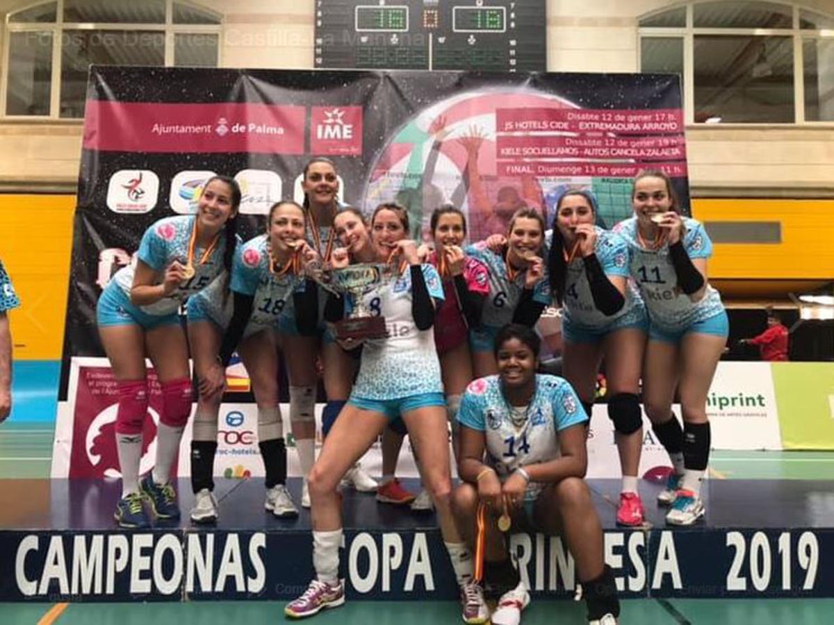 El CV Kiele Socuéllamos, campeón de la Copa de la Princesa