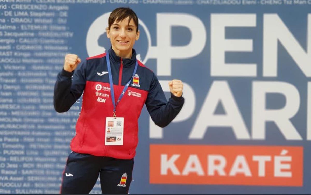 Sandra Sánchez fue plata en el Open de París