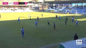 Imagen del Talavera-Atlético Malagueño