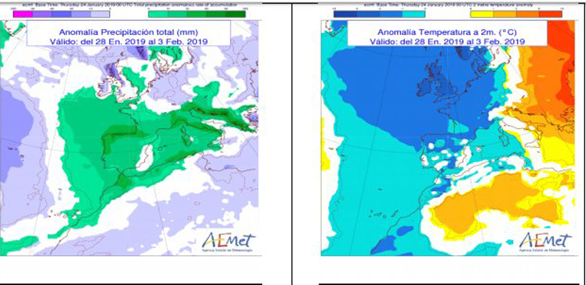 Mapa de la Aemet