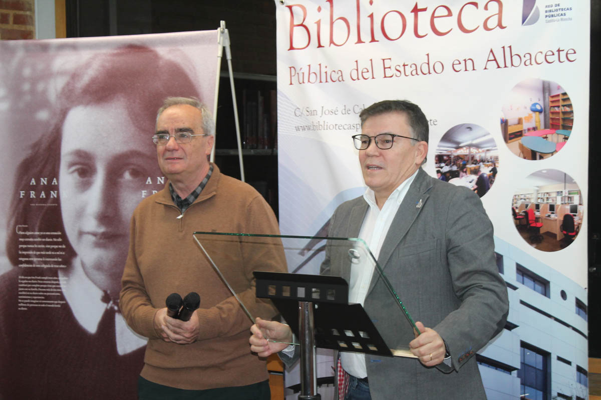 Presentación de la exposición y documental sobre Ana Frank en Albacete