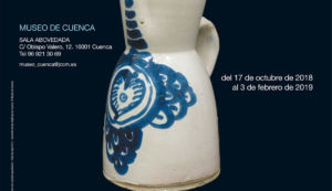 Cartel de la exposición El más allá en el más acá.