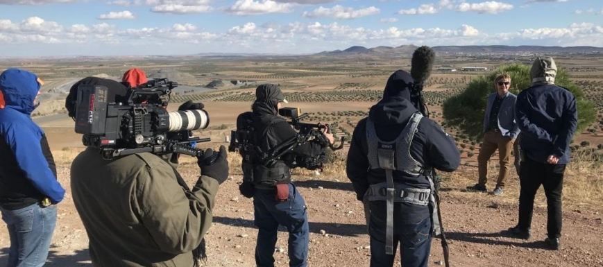 Uno de los rodajes realizados en Castilla-La Mancha. Fitur Cine