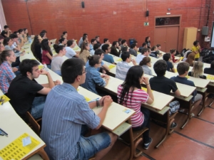 Imagen de archivo de una prueba de Selectividad. Foto: Europa Press.