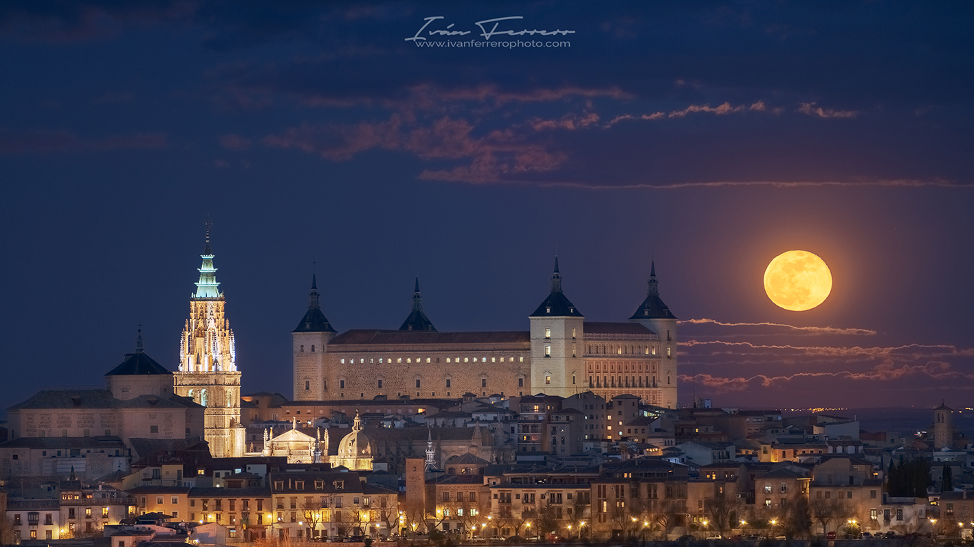 La imagen de Iván Ferrero se hizo la tarde del lunes 21, un día después del eclipse