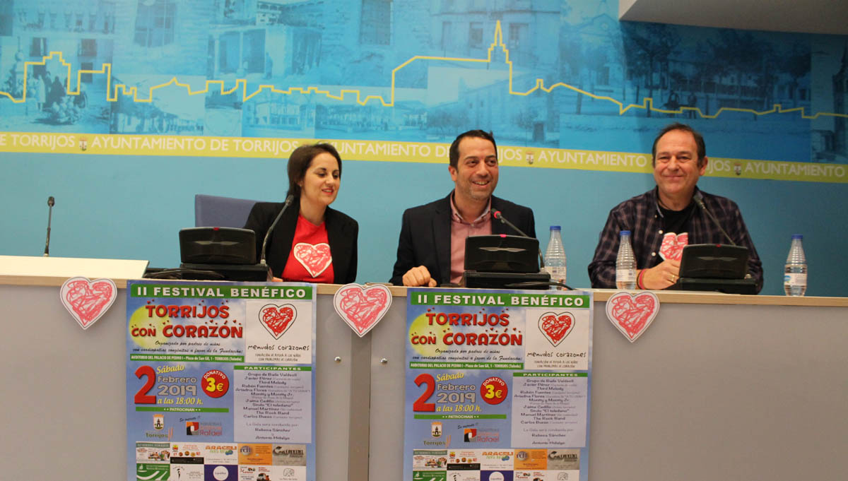 Presentación del II Festival Benéfico "Torrijos con Corazón".