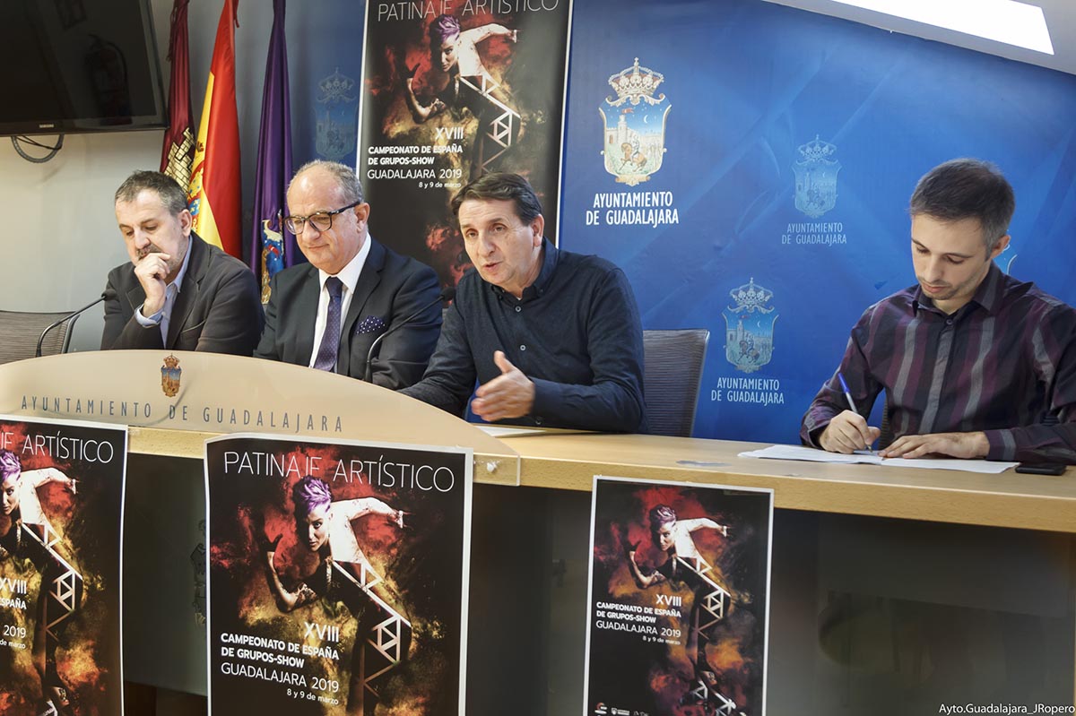 Presentación del XVIII Campeonato de España de Patinajes Grupo