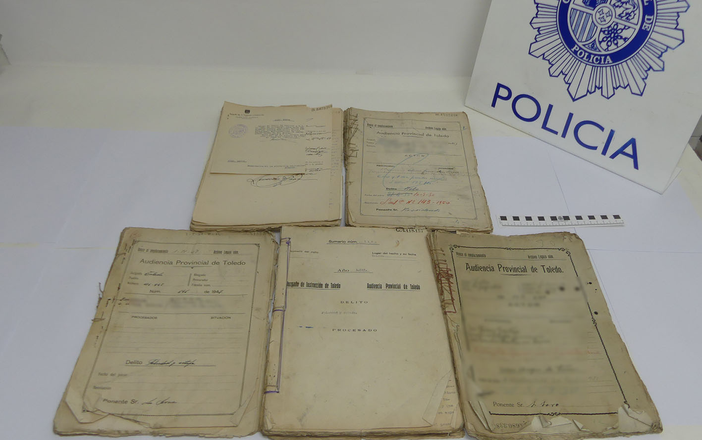 Los tres legajos salieron del Archivo Histórico Provincial y ya investigan quién, cómo y cuándo los sacó ilegalmente de allí