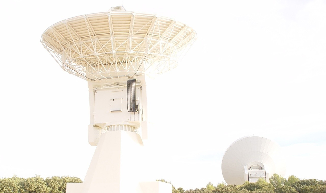 Radiotelescopio en Yebes (Guadalajara). Foto: Europa Press.