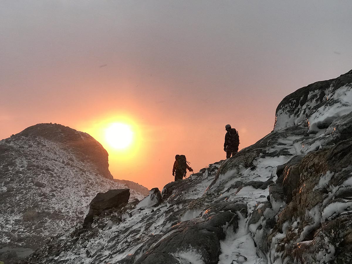 Imagen del rescate del montañero de Illescas