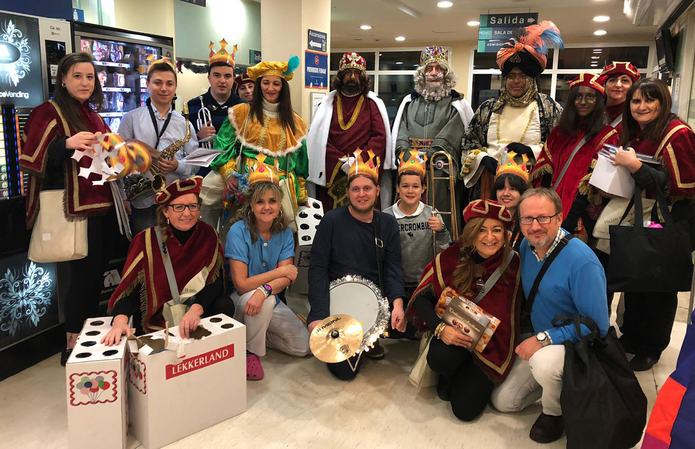 Los Reyes han dejado magia y regalos en el hospital de Toledo