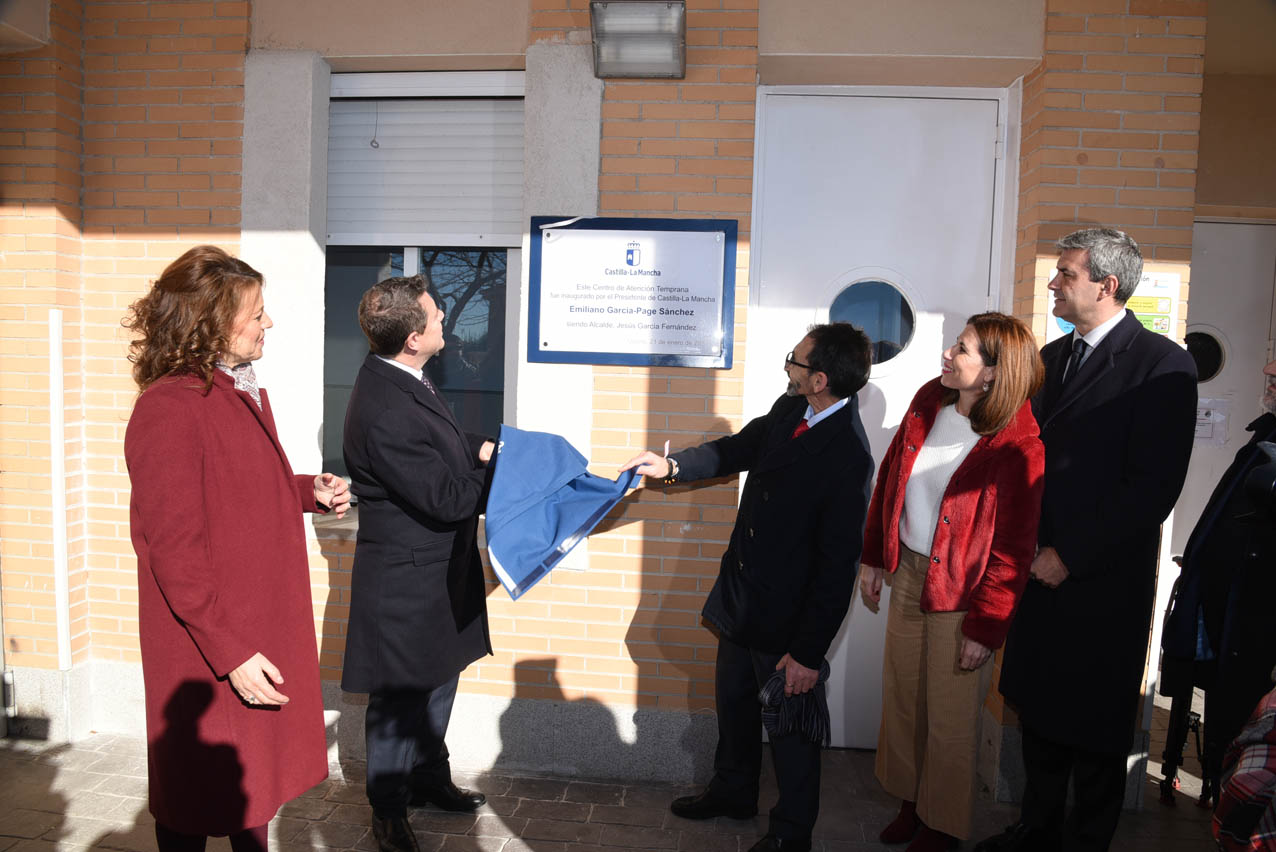 Inauguración del centro de Atención Temprana de Ugena (Toledo).