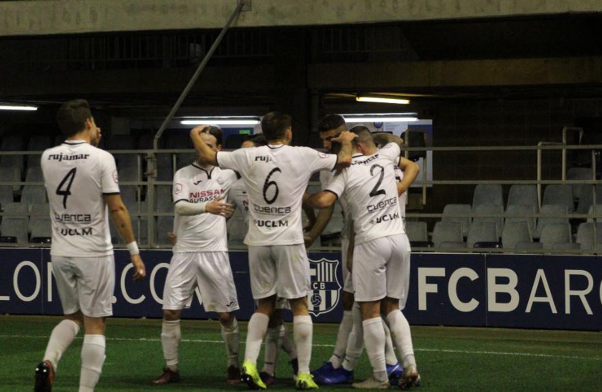 Victoria de la UB Conquense en casa del Barça B