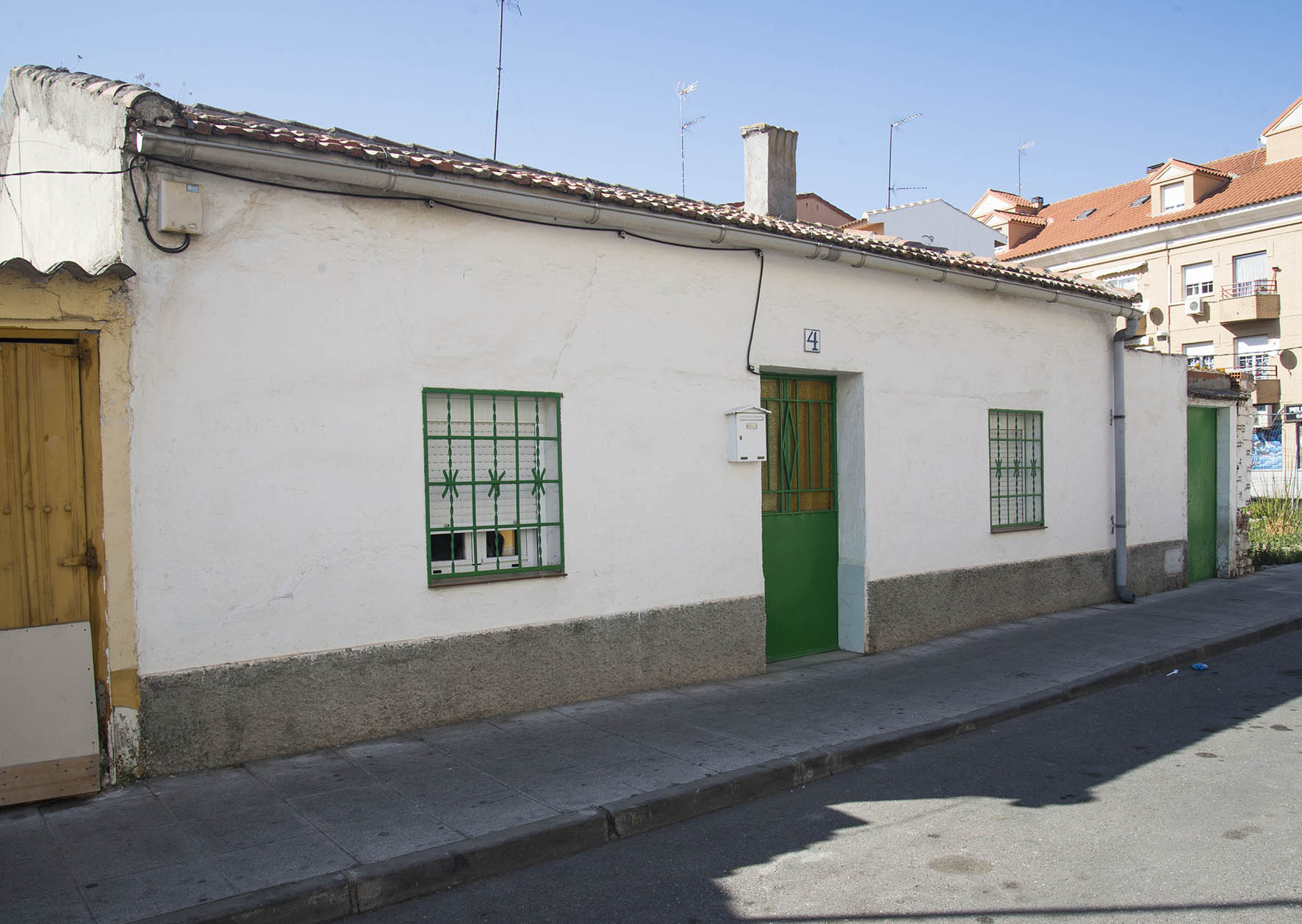 yuncos La casa donde se hallaron los cuerpos sin vida de Juani y Juana.
