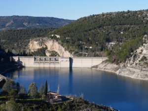 El embalse de Entrepeñas ha subido sus reservas en 29,58 hectómetros en los últimos siete días (foto de archivo).