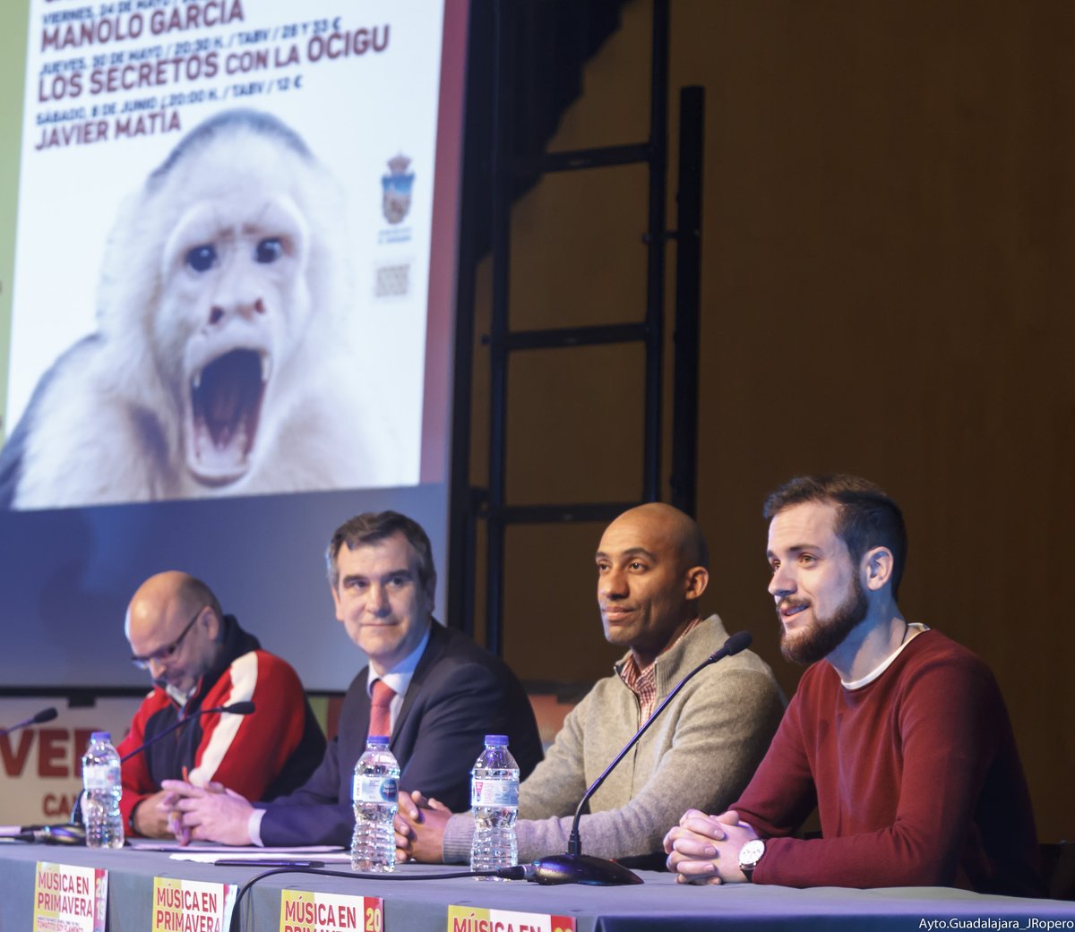 Presentación de "Música en Primavera", en Guadalajara.