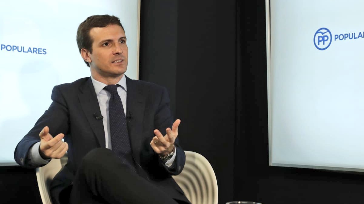 El presidente del PP de Castilla-La Mancha, Pablo Casado.