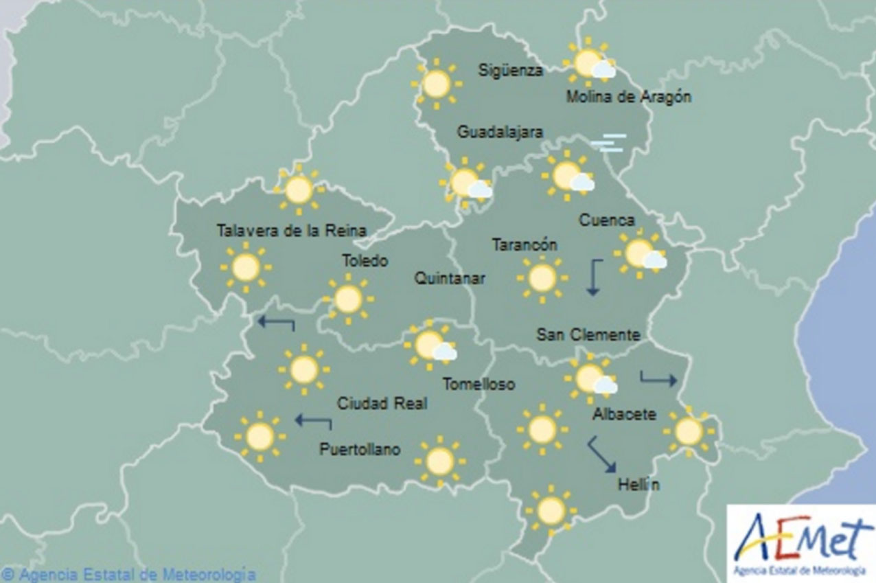 Previsiones de Aemet para hoy, miércoles 6 de febrero. nubes