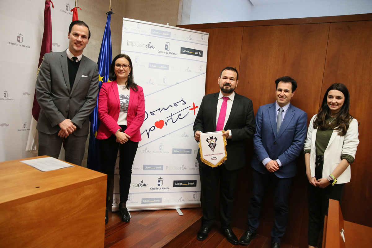 Presentación de la campaña para dar visibilidad al deporte femenino.