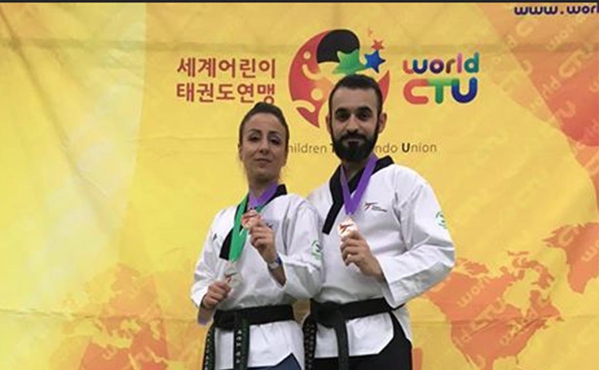 Virginia Villacañas y José María Torres, bronce en la President Cup de pommsae