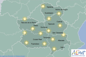 Previsiones de Aemet para hoy, lunes 25 de febrero.