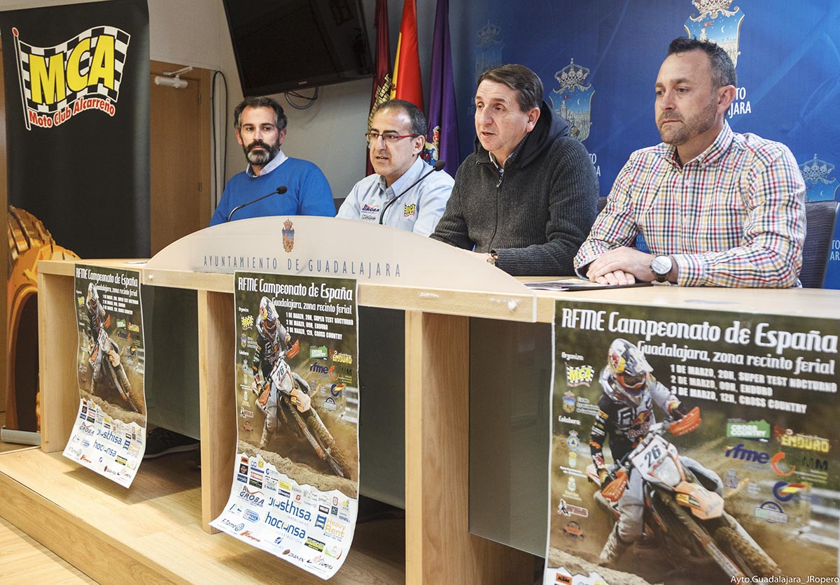 Presentación del Campeonato de España de enduro