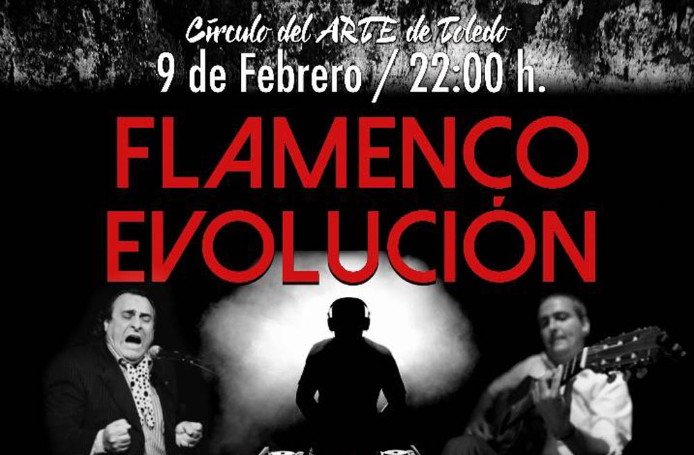 Cartel del Festival Flamenco Evolución.