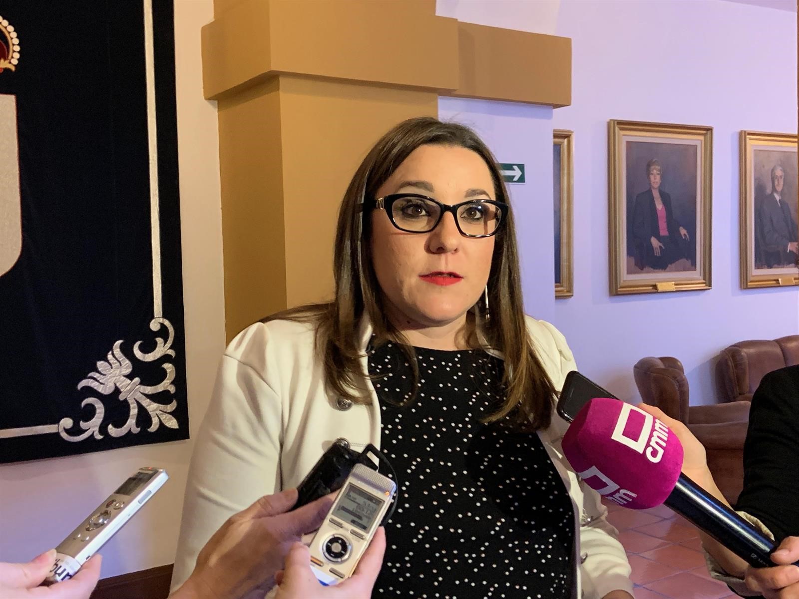 La secretaria de Organización de Podemos CLM, María Díaz.