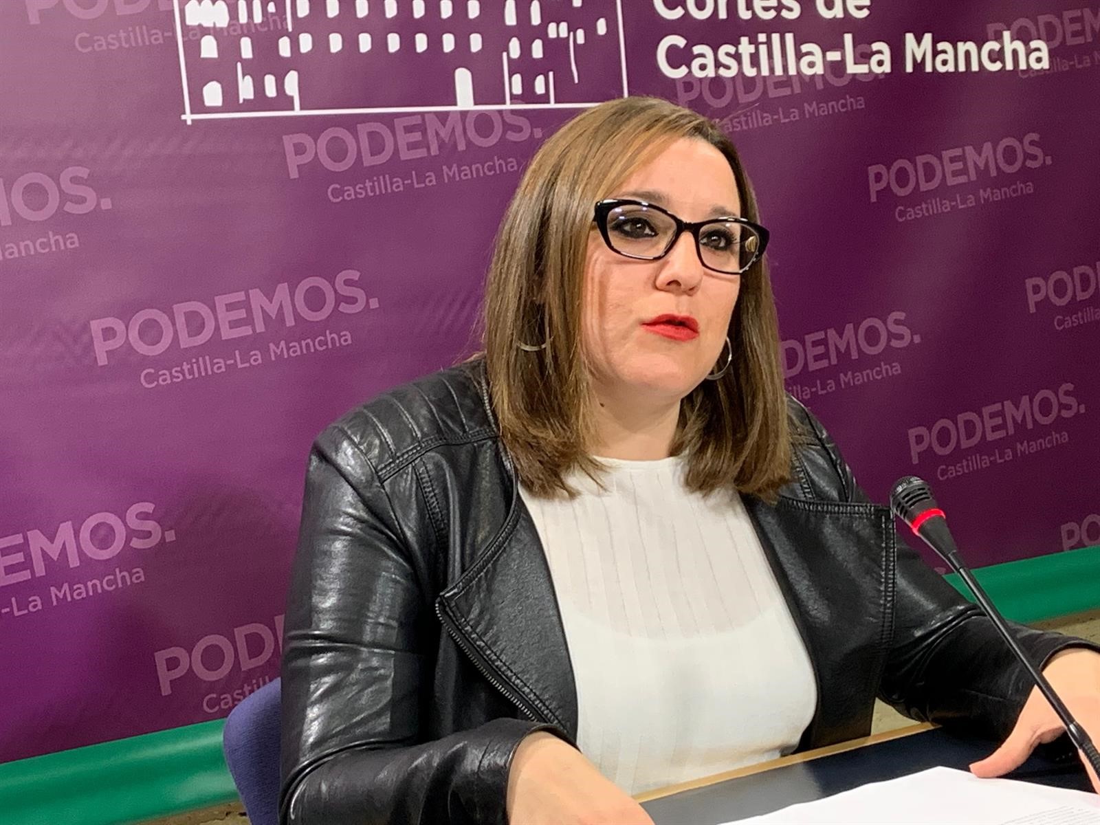 La secretaria de Organización de Podemos CLM, María Díaz.