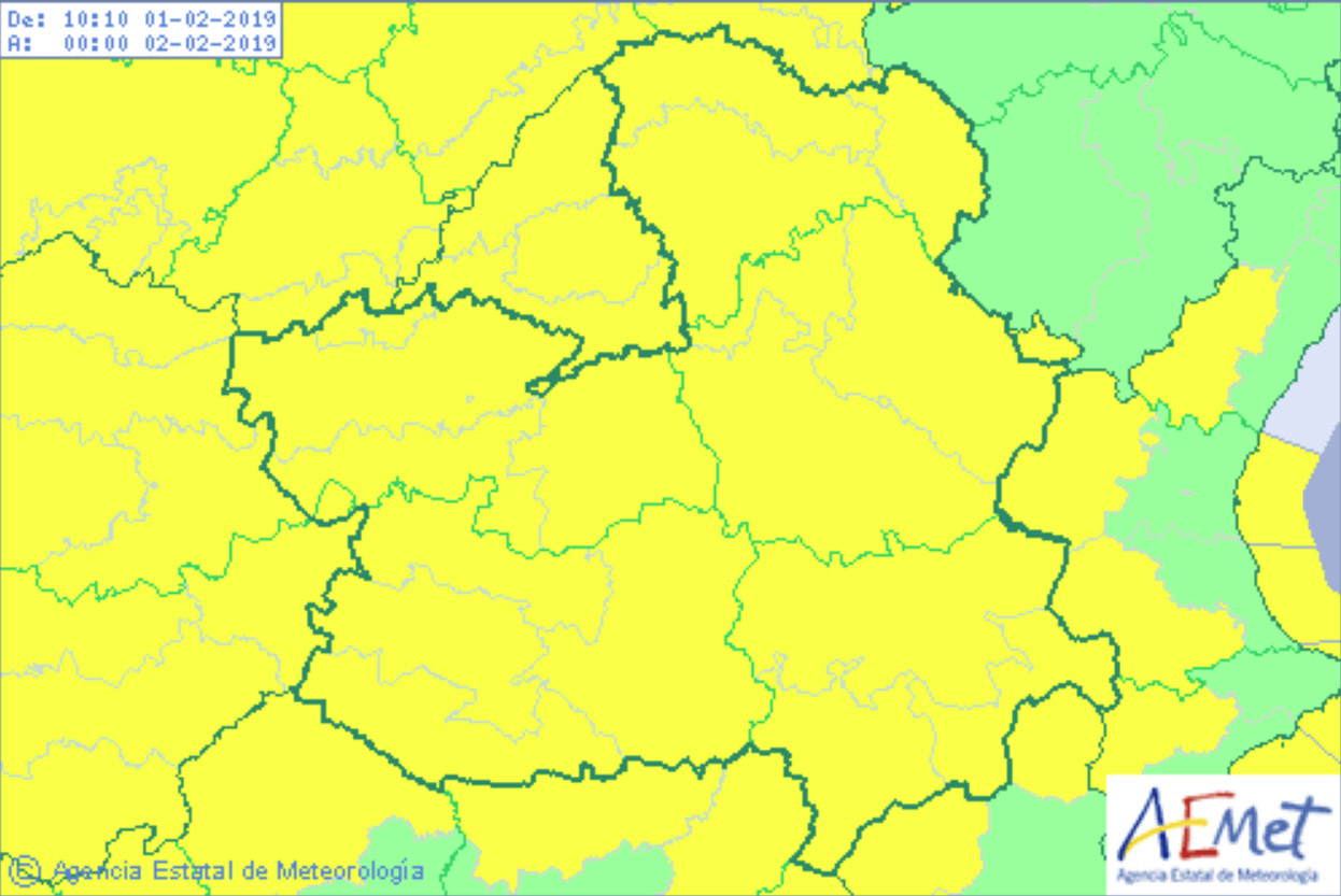 Mapa de alertas.