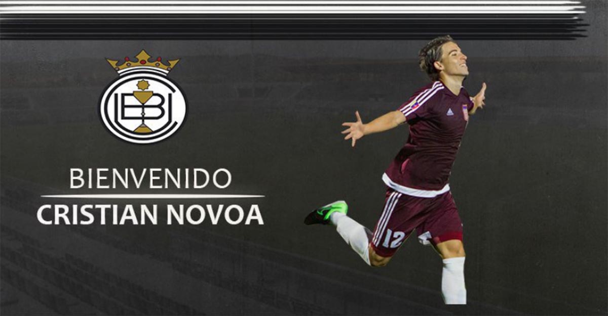 Cristian Novoa, nuevo delantero de la UB Conquense