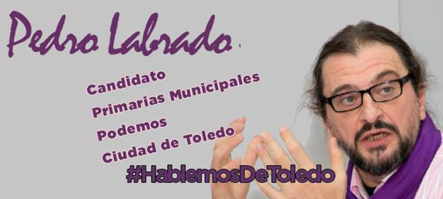 Pedro Labrado ha ganado las Primarias de Podemos en Toledo.