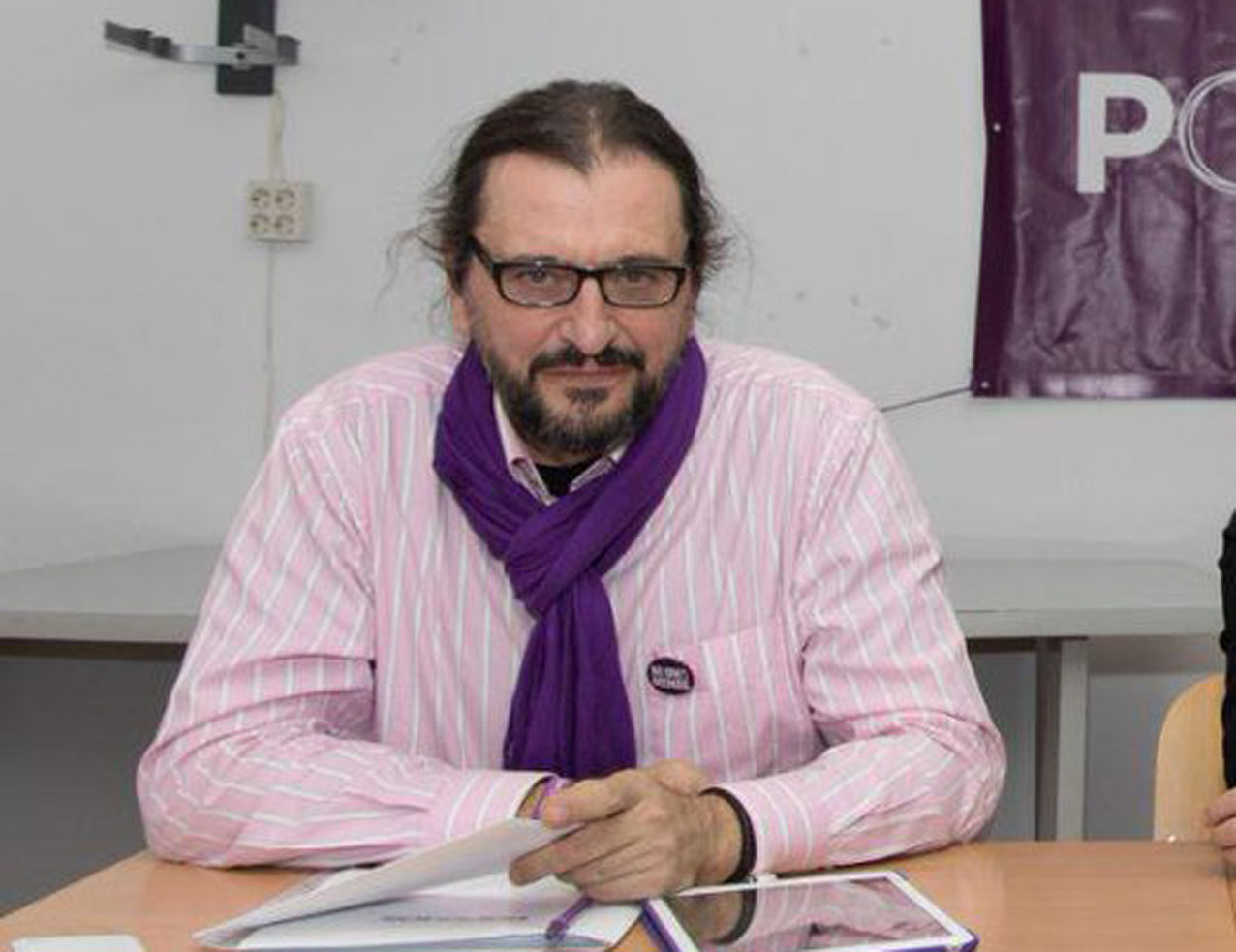 podemos toledo Pedro Labrado, candidato de Podemos a la Alcaldía de Toledo.