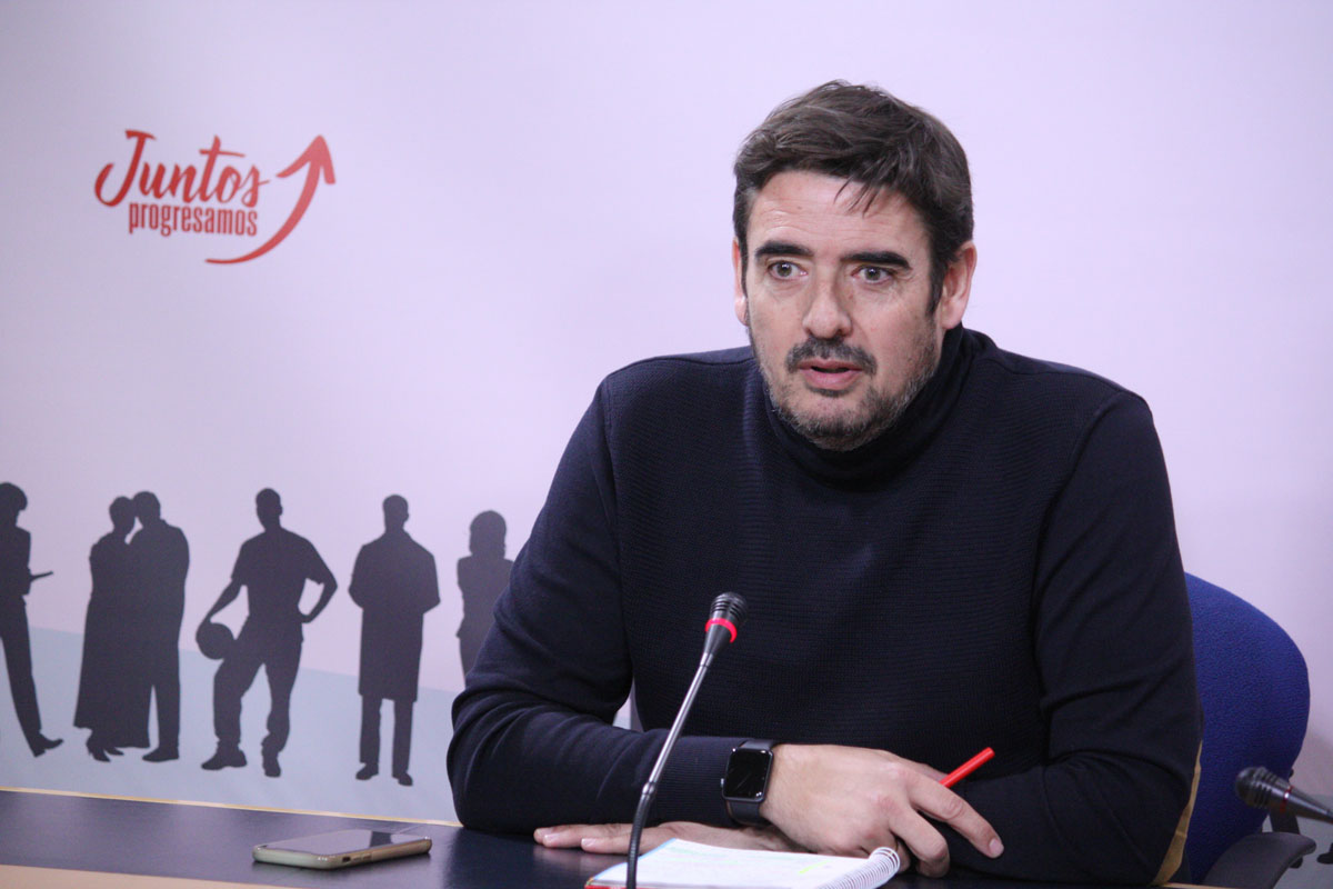 Rafa Esteban, presidente del Grupo Parlamentario Socialista.