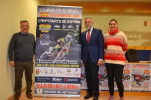 Jaime Ramos, en la presentación del Mundial de motocross