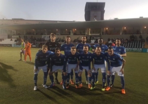 Formación del Socuéllamos en campo del Ceuta