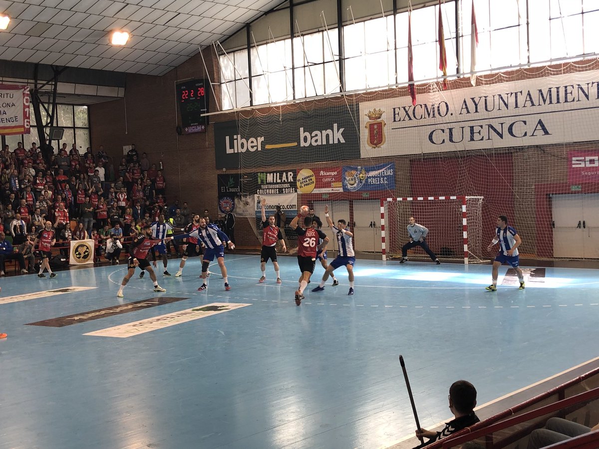 Liberbank Cuenca-FC Porto en el pabellón El Sargal de la capital conquense. Foto: @julianhuete.