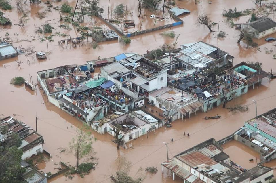 El ciclón Idai ha provocado grandes inundaciones.